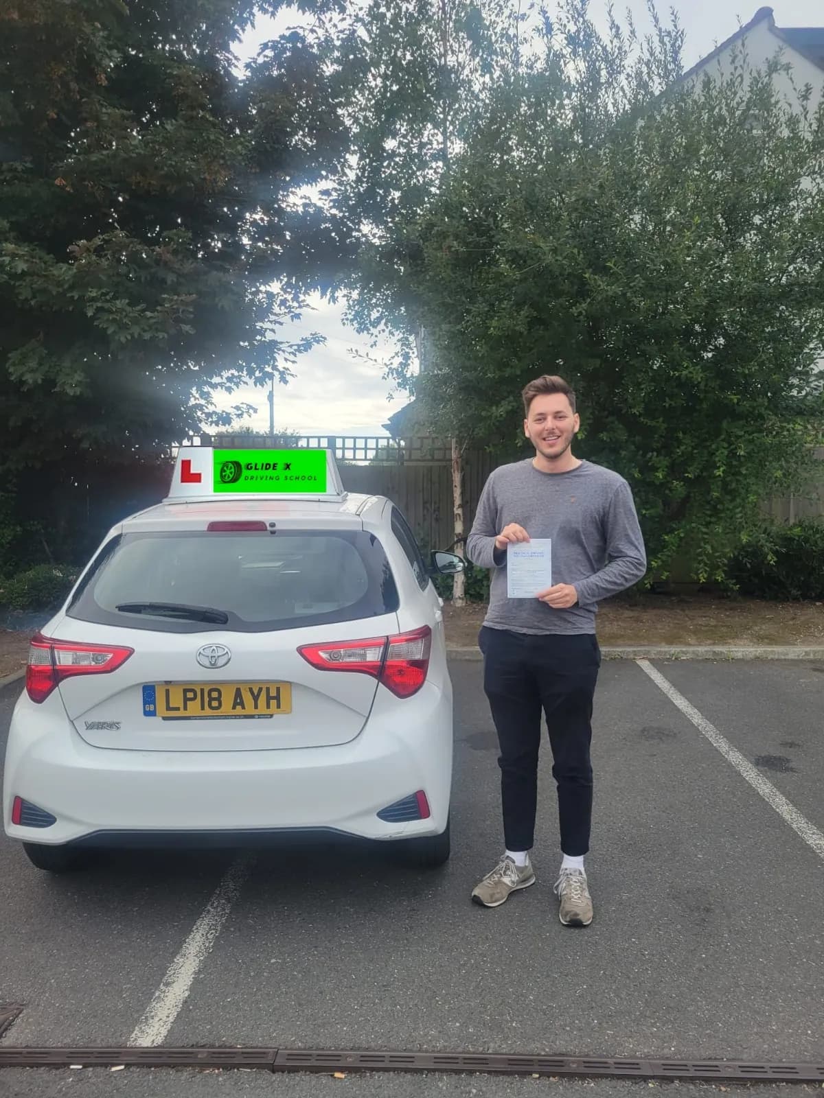 Successful driving test pass - Student 5