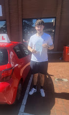 Successful driving test pass - Student 10