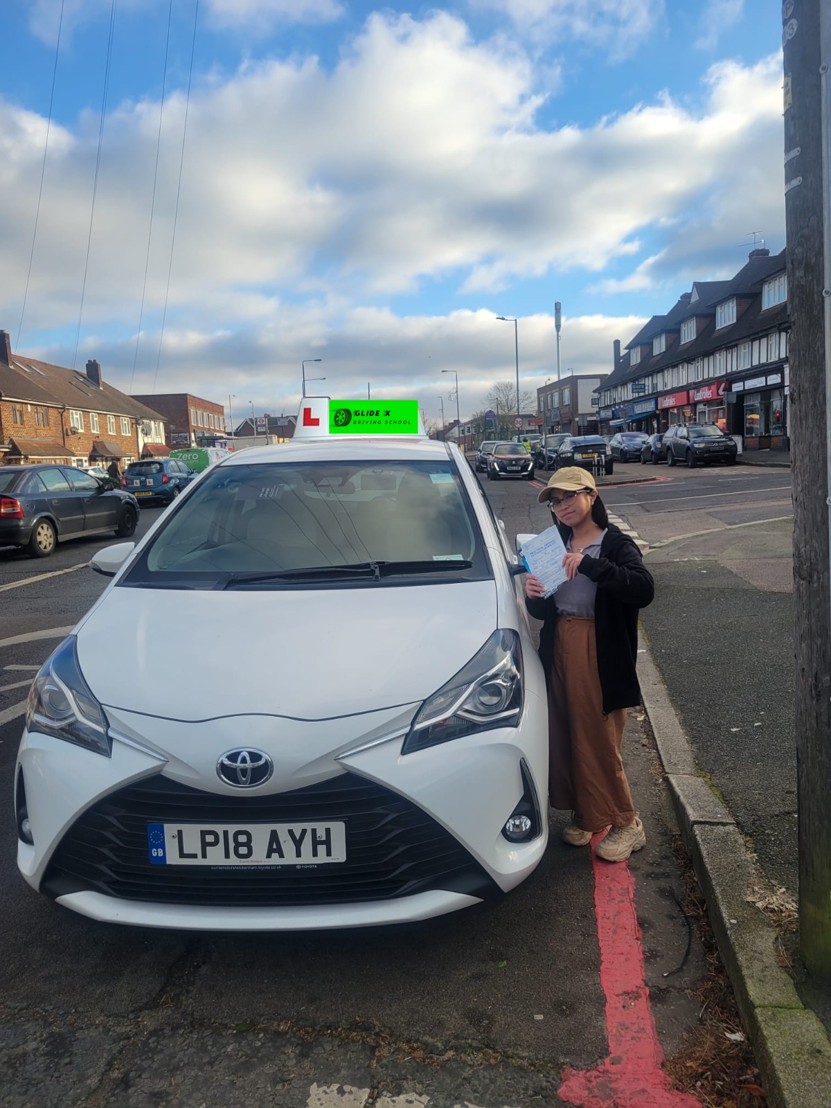 Successful driving test pass - Student 15