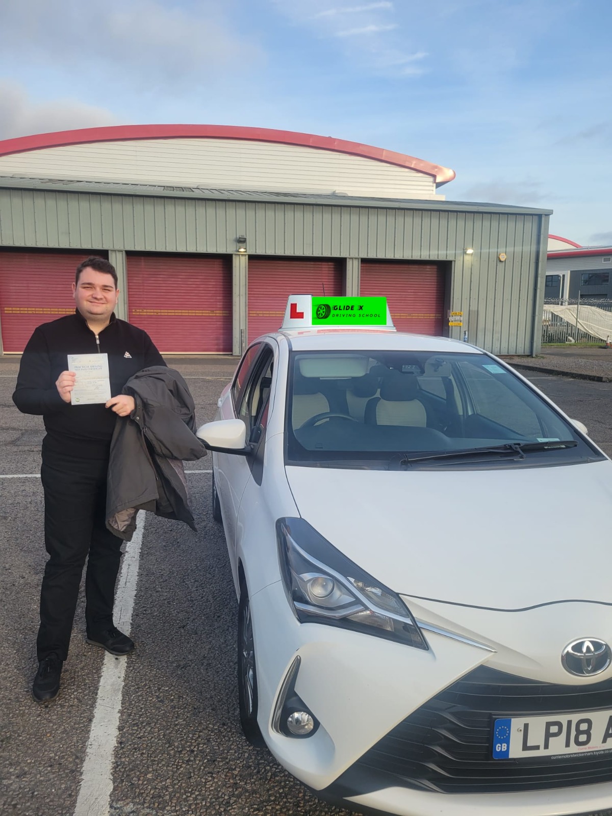 Successful driving test pass - Student 17