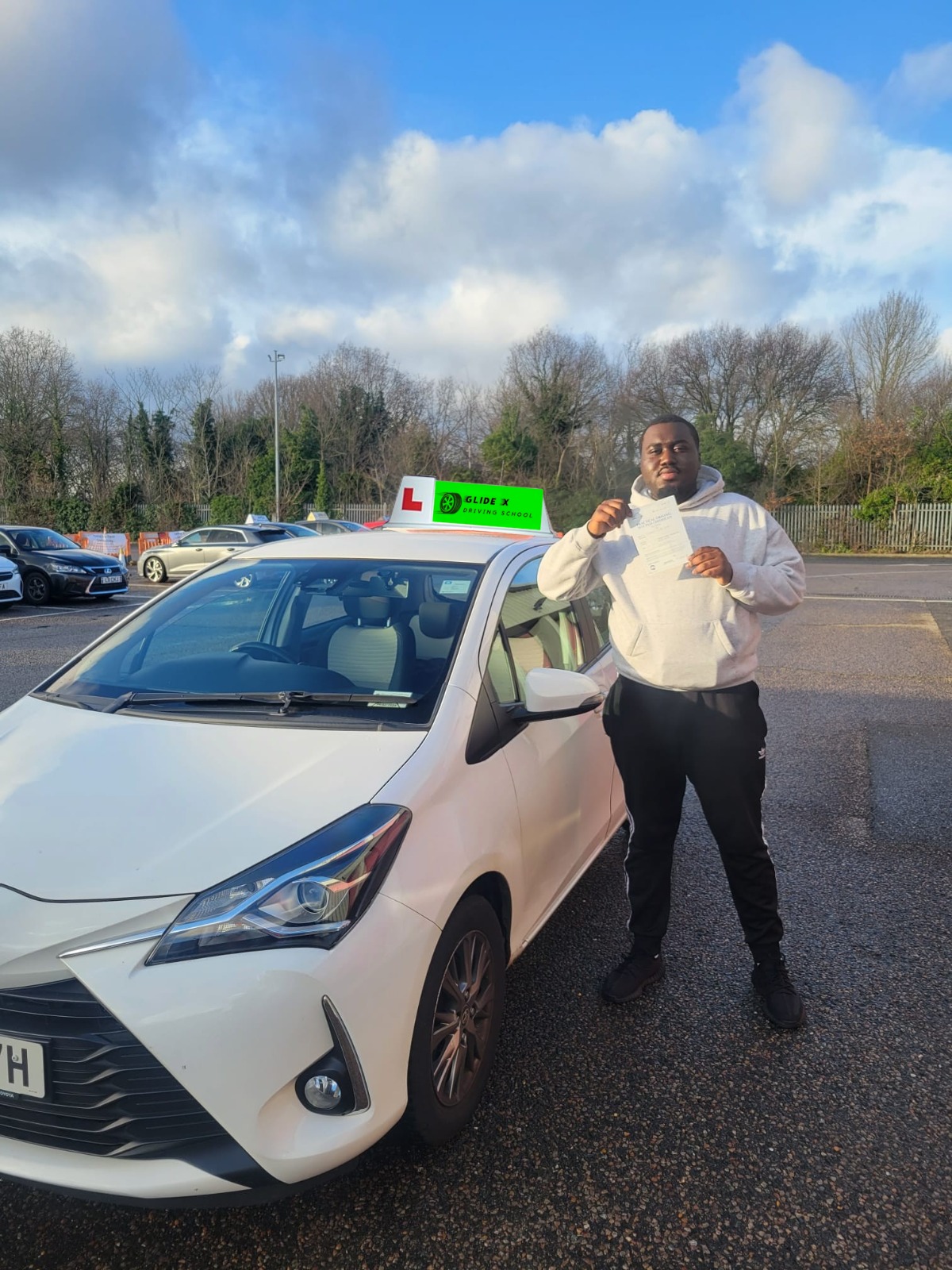 Successful driving test pass - Student 18