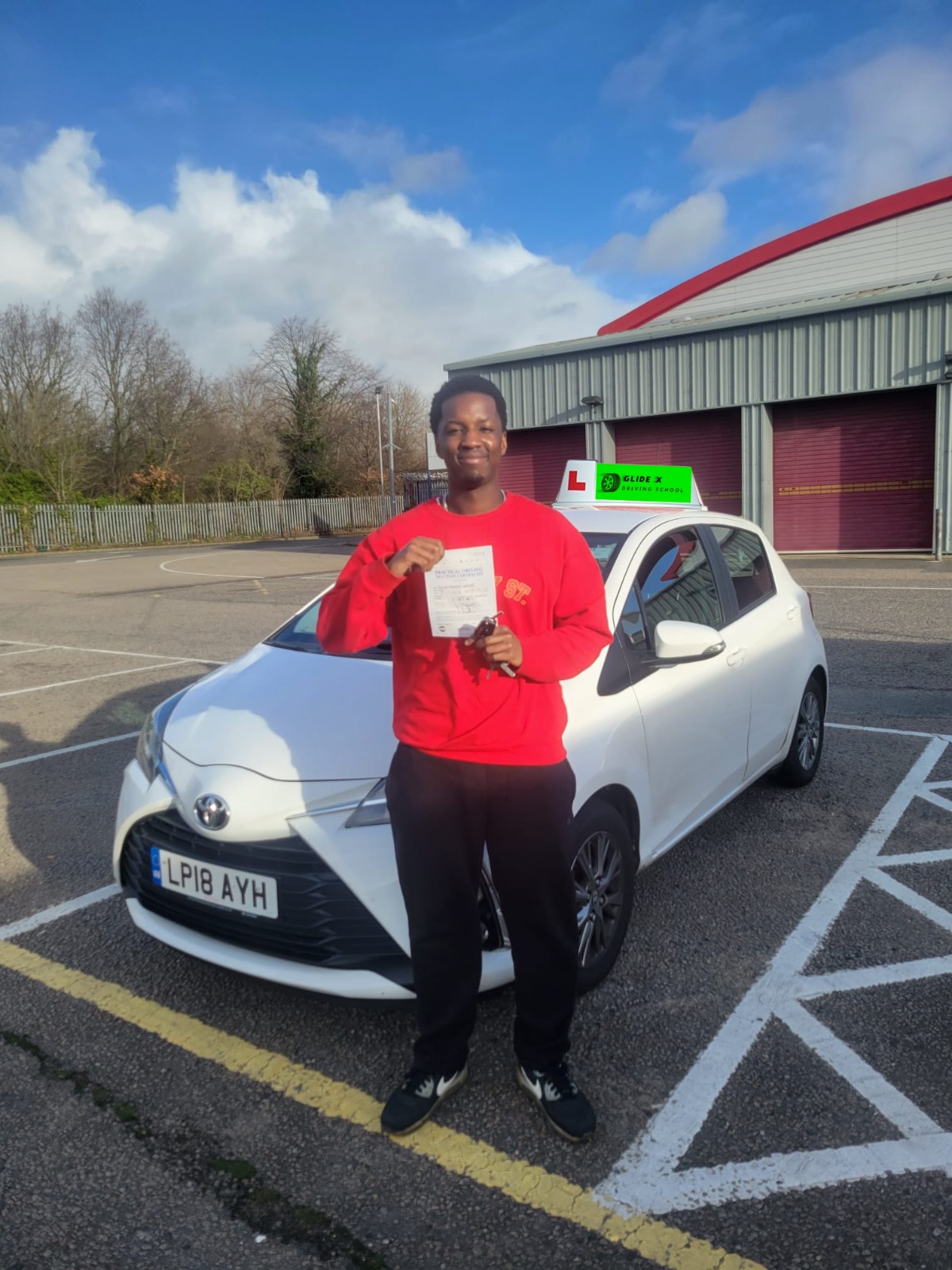 Successful driving test pass - Student 19