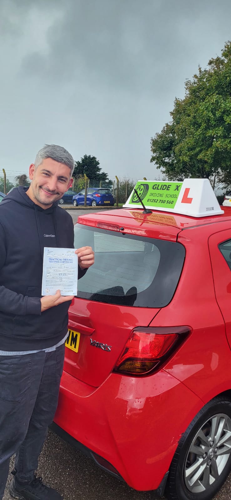 Successful driving test pass - Student 2