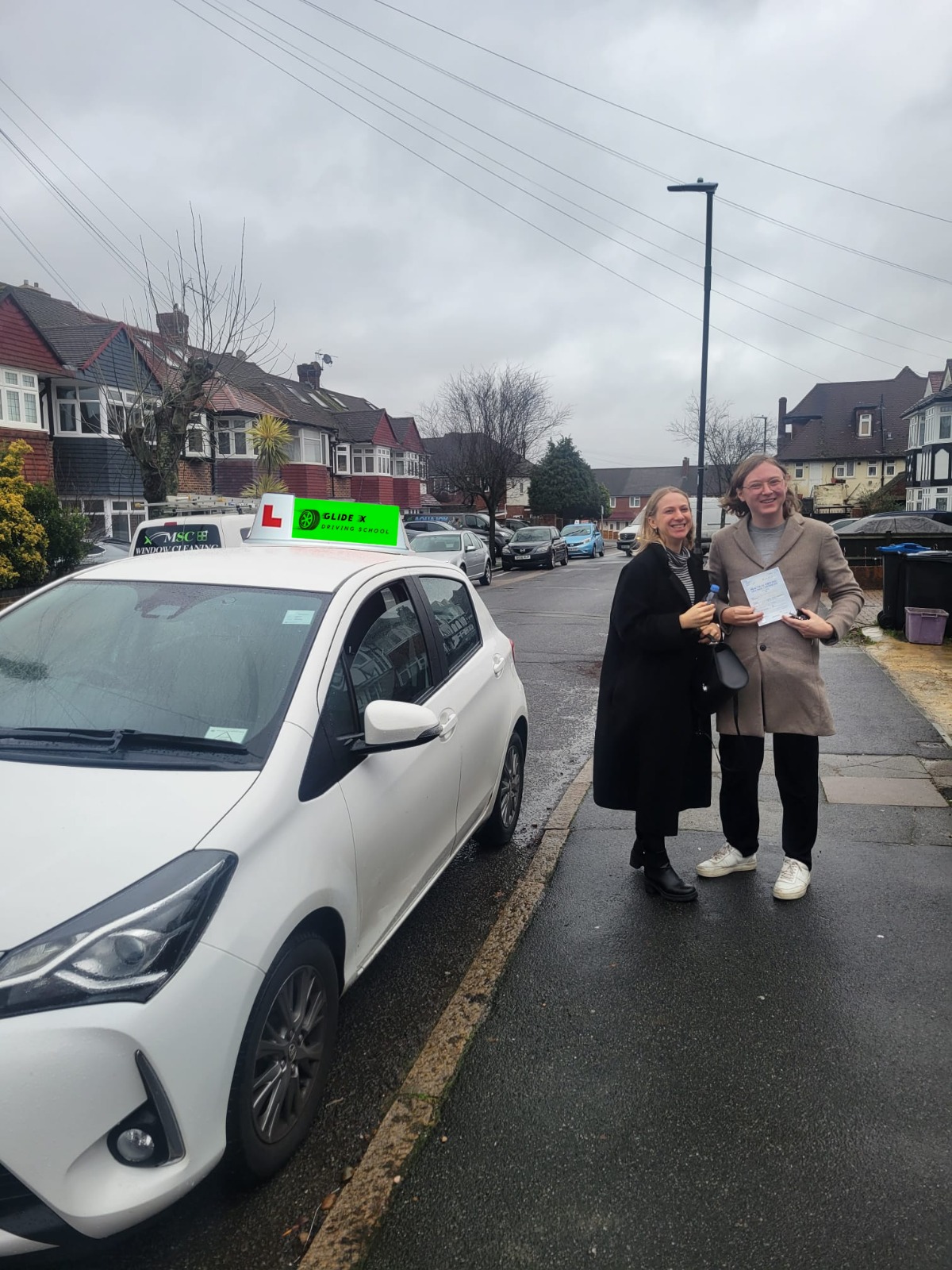 Successful driving test pass - Student 20