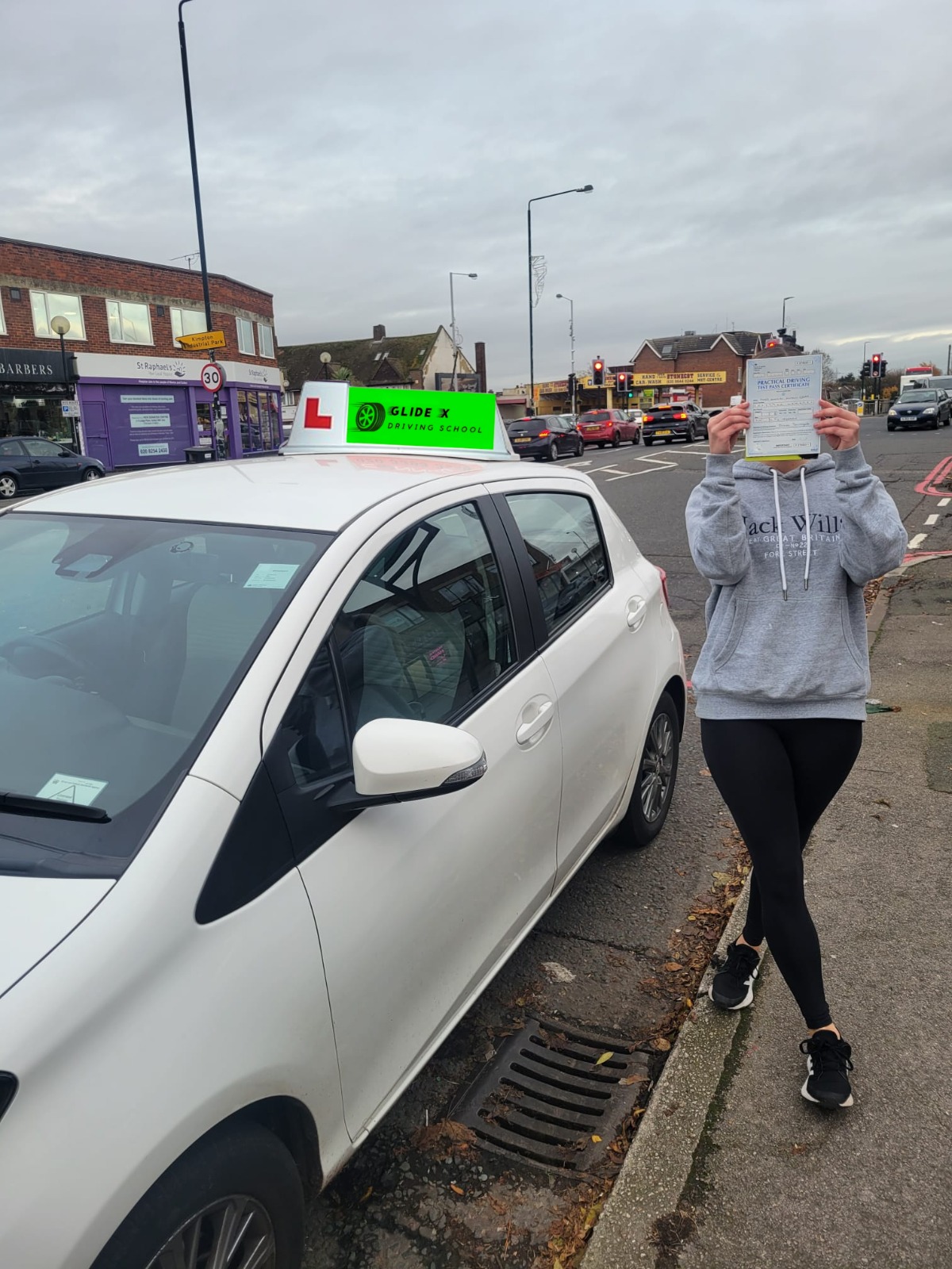 Successful driving test pass - Student 24