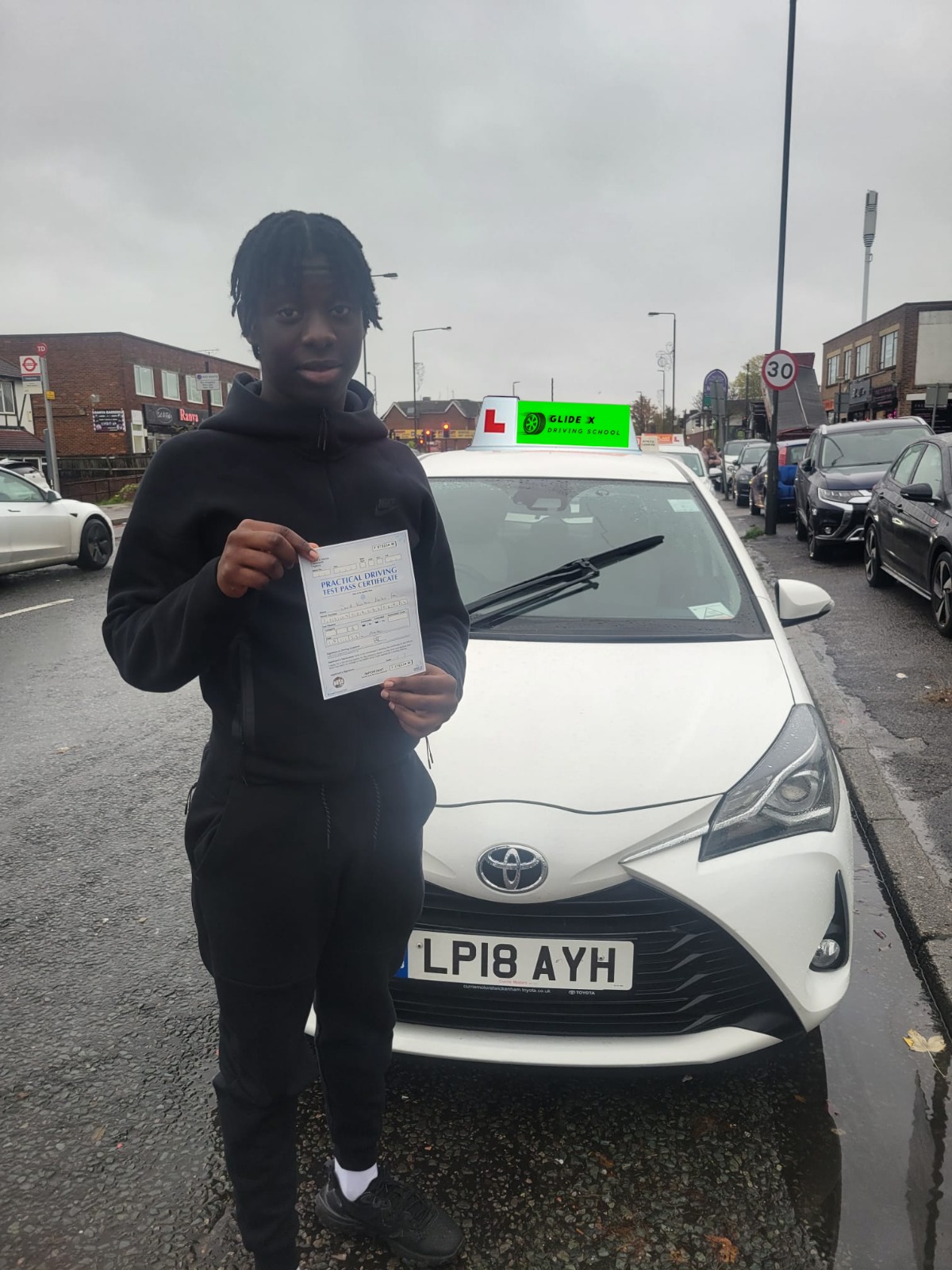 Successful driving test pass - Student 25