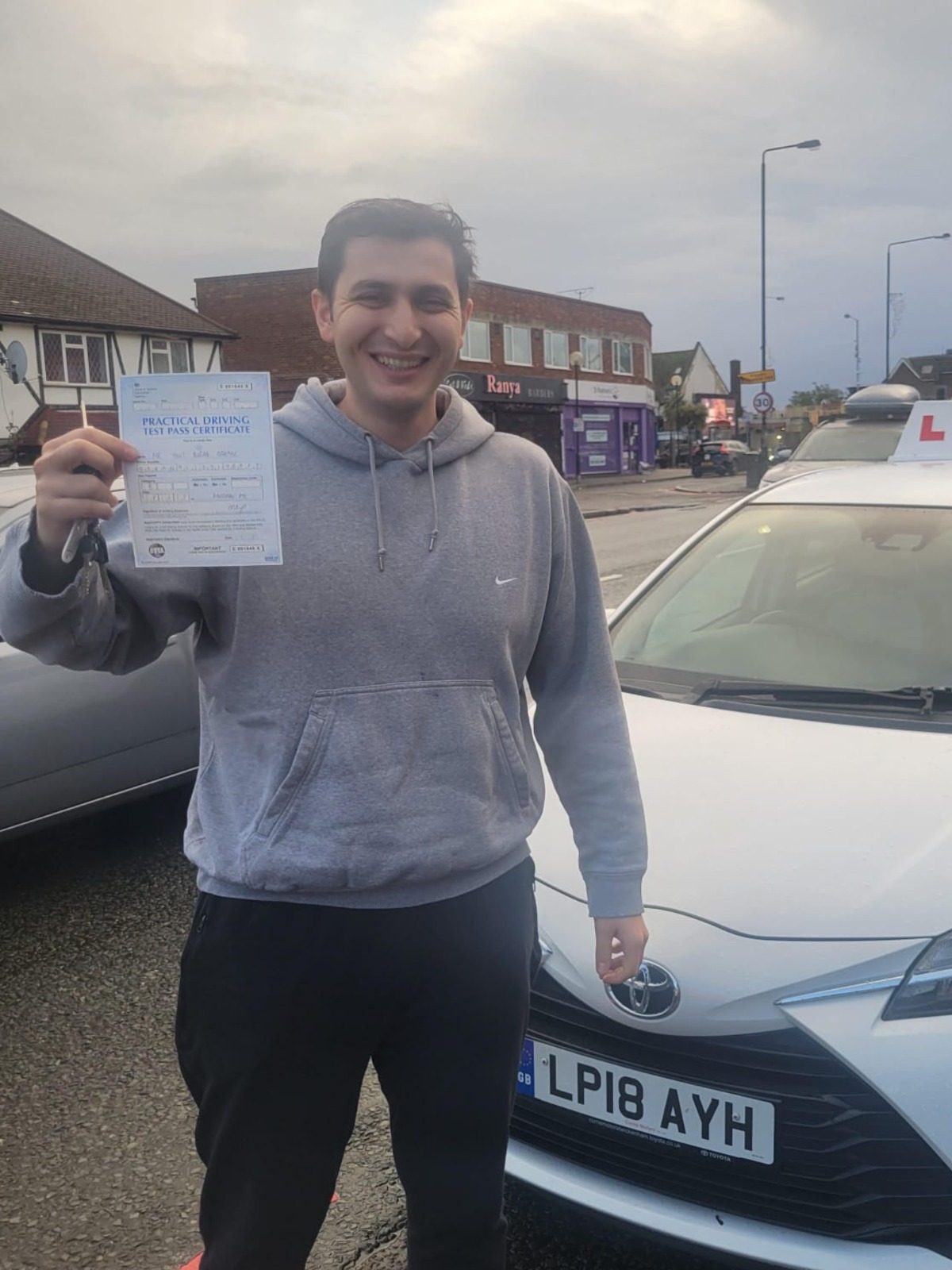 Successful driving test pass - Student 26