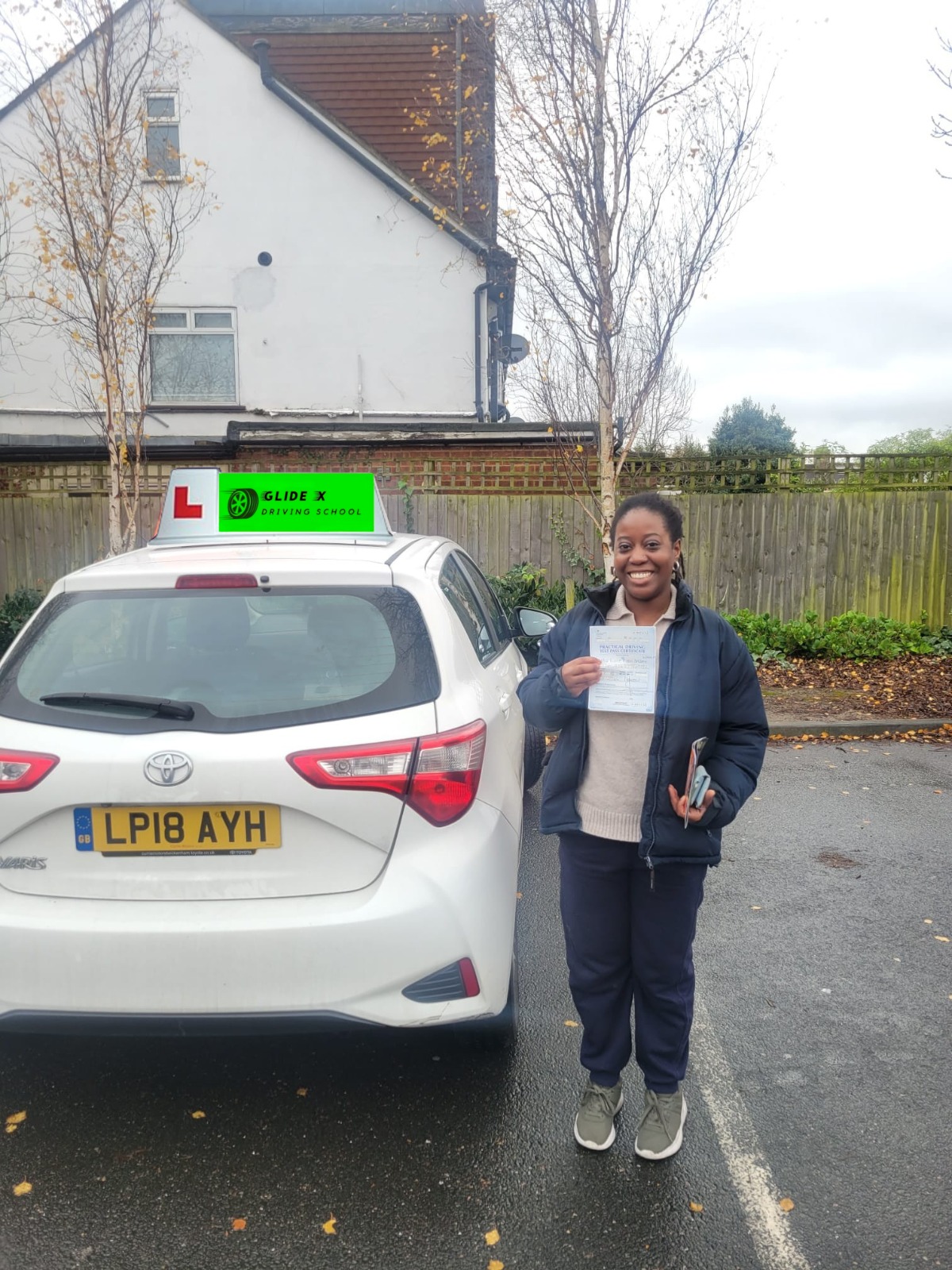 Successful driving test pass - Student 27