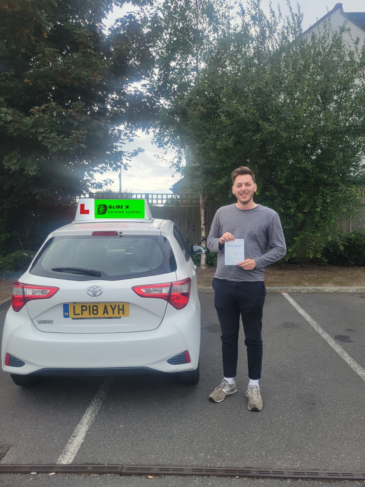 Successful driving test pass - Student 5