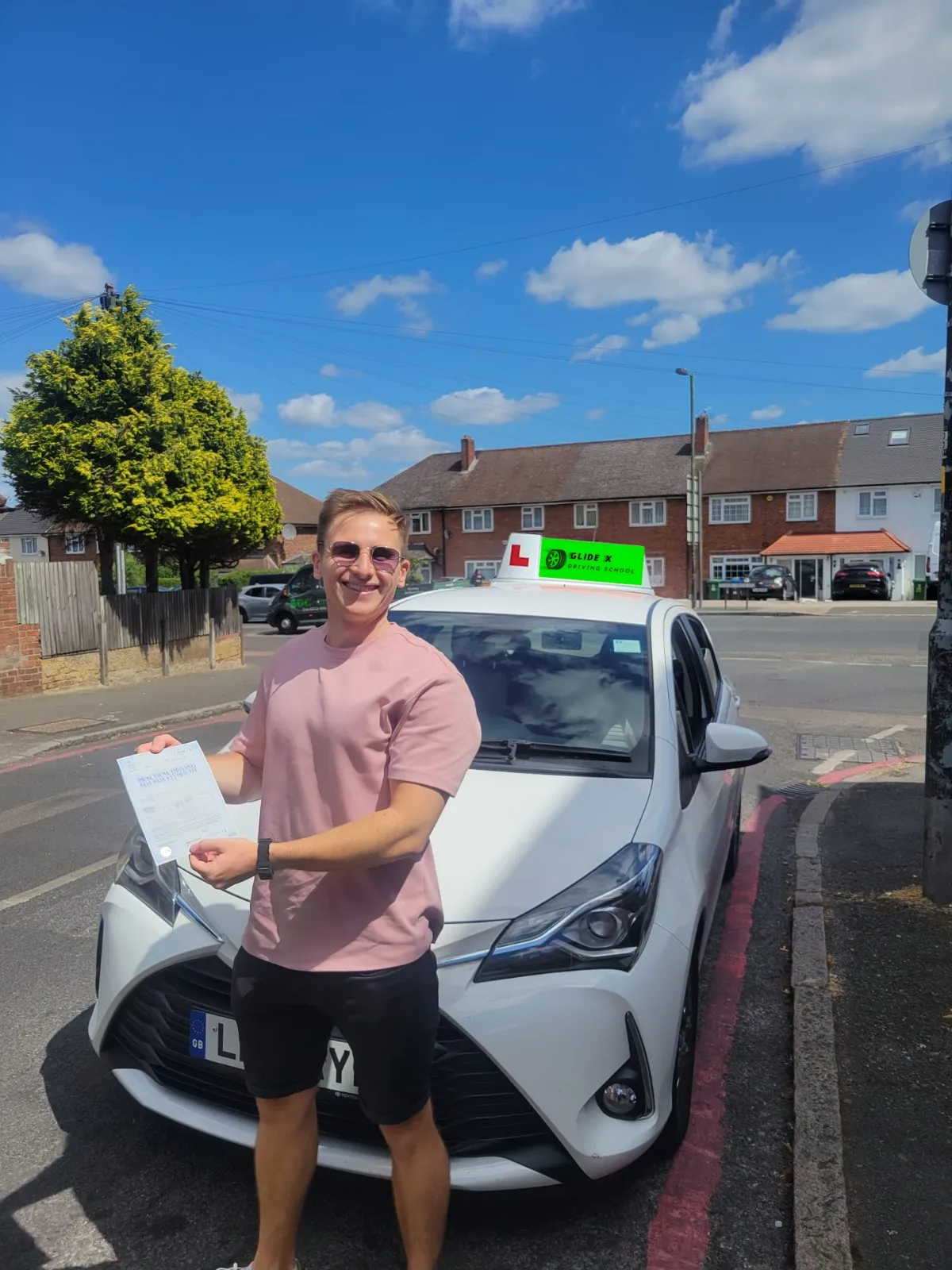 Successful driving test pass - Student 7
